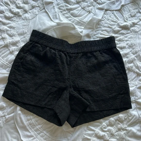 J. Crew Black Pull-On Shorts - Picture 1 of 2